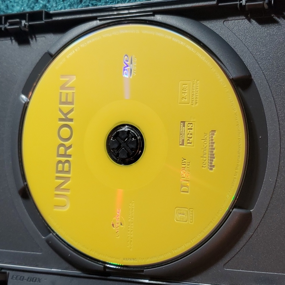 Unbroken dvd movie - Picture 4 of 4